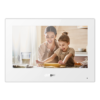 Monitor Android Interior 7" de Superficie para Videoportero IP WiFi Pantalla Táctil PoE SD 8E/1S Alarma Blanco