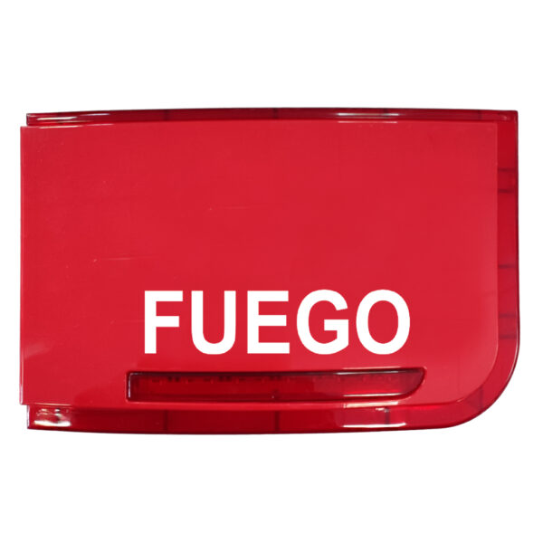 Sirena exterior 115dB + pegatina FUEGO - Imagen 2