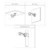 Tubular HDCVI 4EN1 2M 1080P Iluminación Dual LED40m/IR40m 3.6mm IP67 MIC - Imagen 3