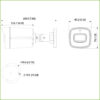 Tubular HDCVI 5M DN dWDR IR80m 3.6mm IP67 MIC - Imagen 2