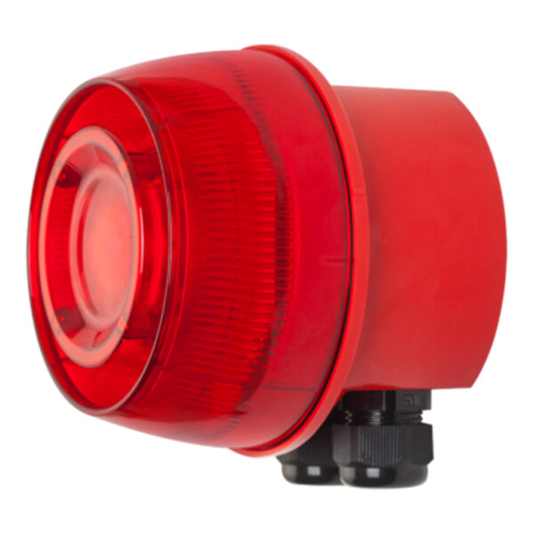 Base profunda SensoIRIS WSB IP65 compatible con sirenas de pared SensoIRIS. Certificado EN60529 - Imagen 2