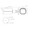 Tubular HDCVI 4EN1 5M WDR Starlight IR80m 3.6mm IP67 AUDIO MIC - Imagen 3