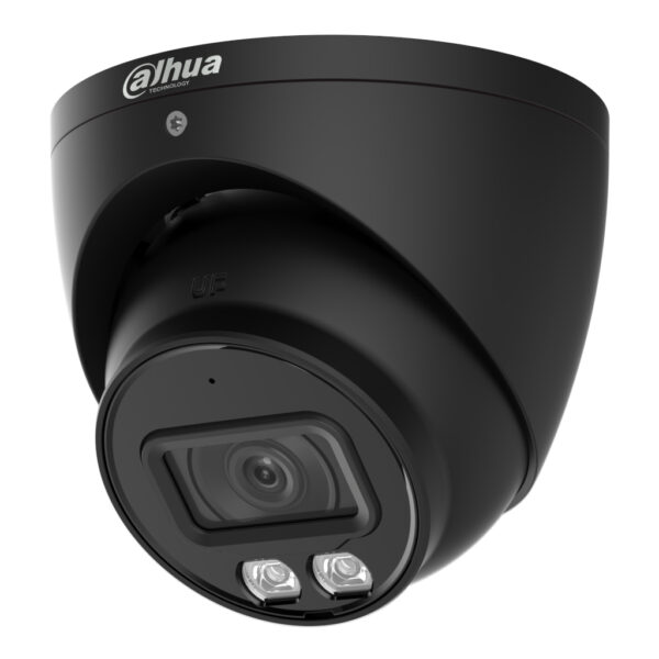 MiniDomo HDCVI 4EN1 2M 1080P Iluminación Dual LED40m/IR40m 2.8mm IP67 MIC. Color Negro