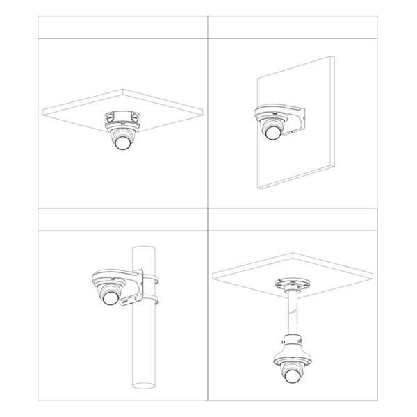 MiniDomo HDCVI 4EN1 5M DN DWDR IR30m 3.6mm IP67 Quick-to-install - Imagen 4