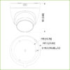 MiniDomo HDCVI 4EN1 5M DN ICR IR25m 2.8mm IP50 Quick-to-install - Imagen 3