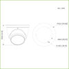 MiniDomo HDCVI 4EN1 5M FULL COLOR WDR Starlight LED40m 2.7-13.5mm VFM IP67 AUDIO MIC - Imagen 3