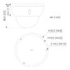 Domo HDCVI 5M DN WDR IR30m 2.7-13.5mm VFM IP67 IK10 - Imagen 3