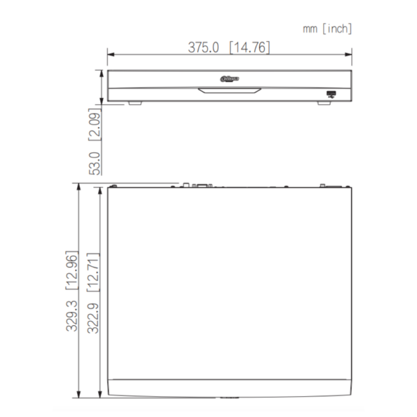 NVR 32ch 256Mbps H265 HDMI 16PoE 2HDD E/S AI - Imagen 4