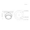MiniDomo HDCVI 4K DN WDR Starlight IR60m 2.7-13.5VFM IP67 MIC - Imagen 2