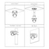 MiniDomo HDCVI 4K DN WDR Starlight IR60m 2.7-13.5VFM IP67 MIC - Imagen 3