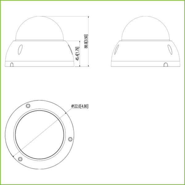 Domo PTZ HDCVI 2M 1080P DN WDR Starlight 4X 3D IP66 IK10 - Imagen 2