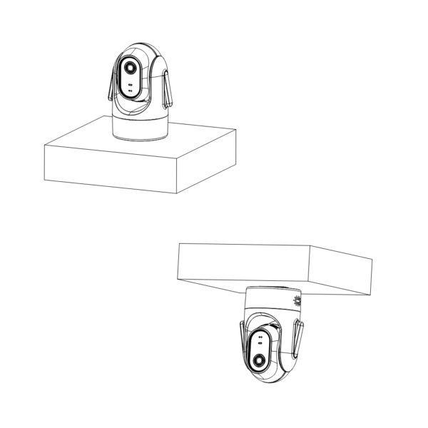 Cubo PT IP H265 2M DN IR10m 4mm WiFi Audio SD 5V MIC - Imagen 6