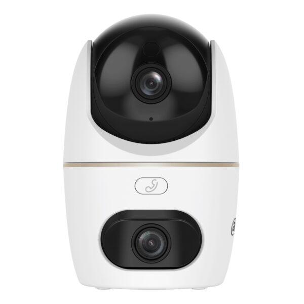Cubo PT IP DUAL-LENS H265 5M+5M DN LED30m/IR30m 3.6mm SD 5V MIC/Altavoz WiFi - Imagen 2