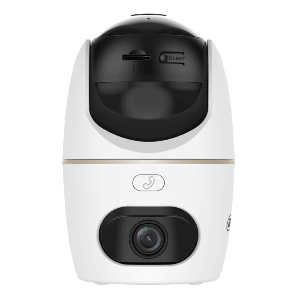 Cubo PT IP DUAL-LENS H265 5M+5M DN LED30m/IR30m 3.6mm SD 5V MIC/Altavoz WiFi - Imagen 3