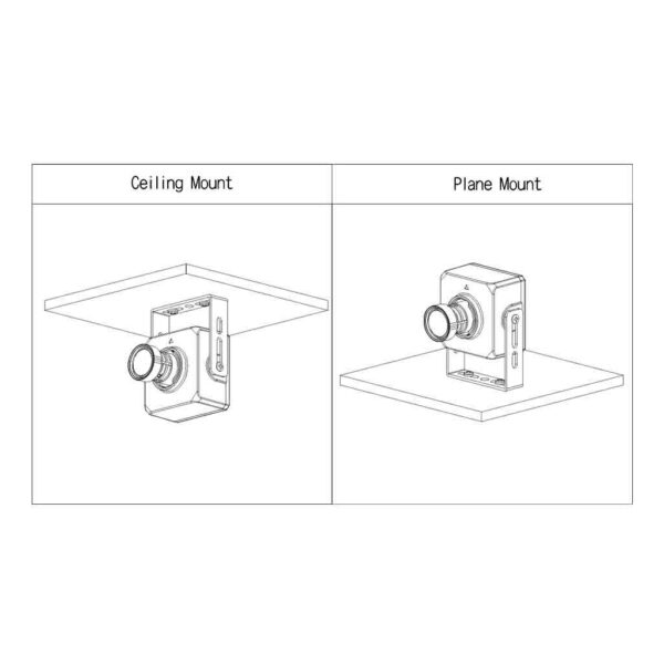 Minicámara IP H265 Pinhole 2M DN WDR Starlight 2.8mm IVS AUDIO MIC - Imagen 3