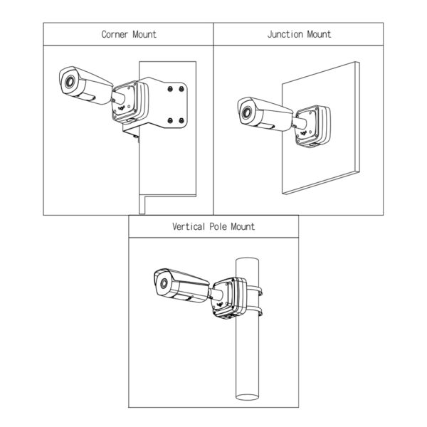 Cámara Térmica IP 400*300 7.5mm IP67 12V PoE AUDIO E/S AI - Imagen 3