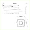 Cámara Térmica IP 400*300 35mm IP67 12V PoE AUDIO E/S - Imagen 2