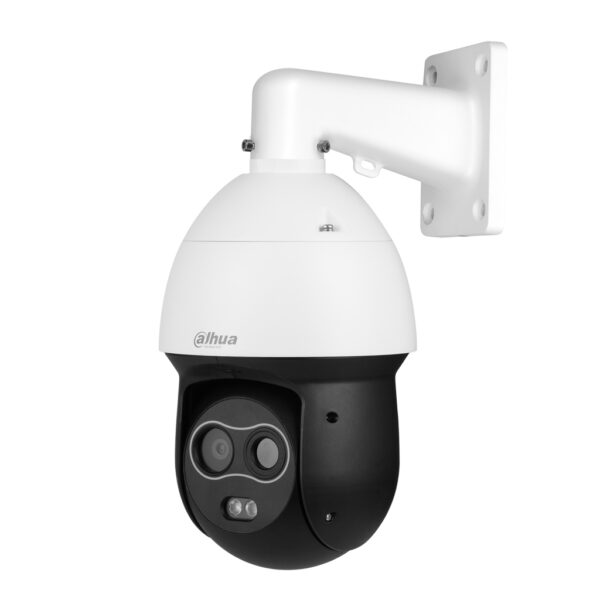 Domo PTZ Híbrido IP Térmico AI 256*192 7mm + 2M 8mm IP66 12V PoE+ AUDIO E/S - Imagen 2