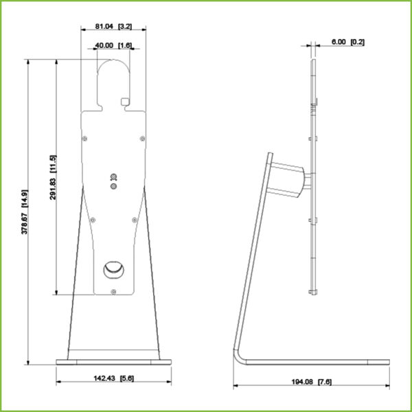 Soporte de mesa para ASI7213X (-T1) - Imagen 5