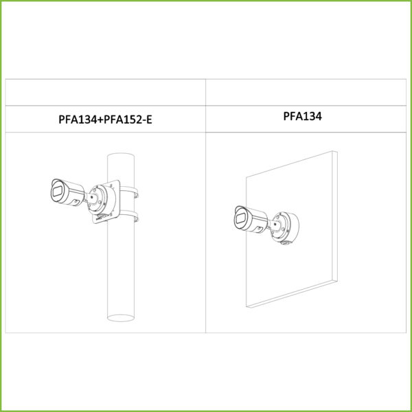 Tubular IP H265 2M DN dWDR Starlight IVS 3DNR IR30m 2.8mm IP67 PoE - Imagen 3