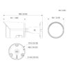 Tubular IP H265 2M WDR Starlight IR30m 2.8mm IP67 PoE MIC AI - Imagen 2
