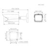 Tubular IP H265 2M WDR Deeplight IR150m 5-60VFM IP67 IK10 ePoE AUDIO E/S AI - Imagen 2