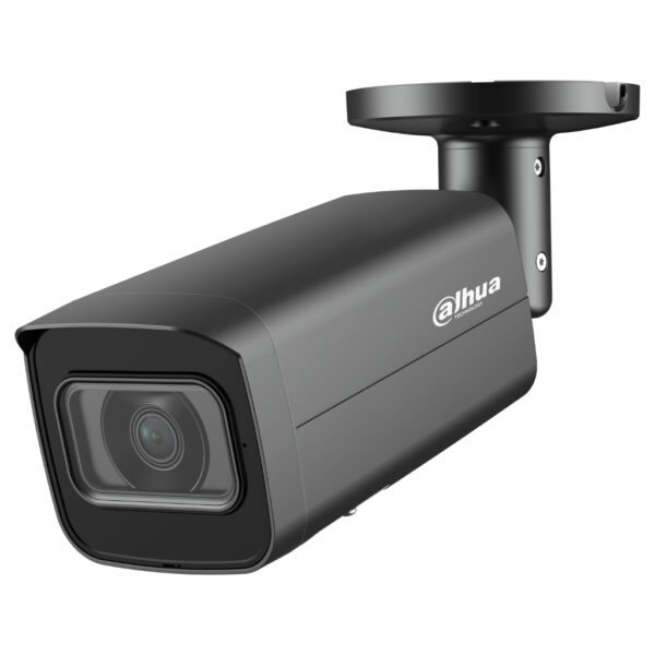 Tubular IP H265 4M WDR Starlight IR60m 2.7-13.5VFM IP67 PoE SD MIC AI Color Negro - Imagen 2