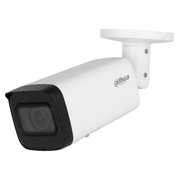 Tubular IP H265 4M WDR Starlight IR60m 2.7-13.5VFM IP67 PoE SD AUDIO MIC E/S AI - Imagen 2