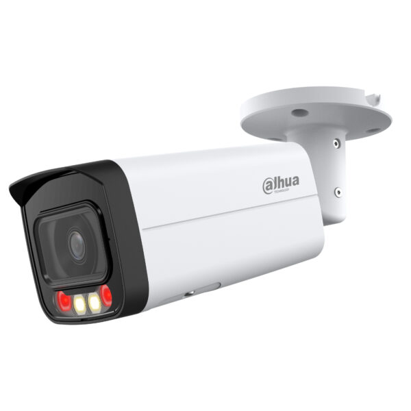 Tubular IP 4M H265 FULL COLOR WDR Iluminación Dual LED50m/IR60m 3.6mm IP67 PoE AUDIO MIC E/S AI - Imagen 2