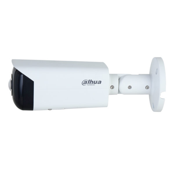 Tubular IP Gran Angular H265 4M WDR Starlight IR20m 2.1mm IP67 PoE AUDIO MIC E/S AI - Imagen 2