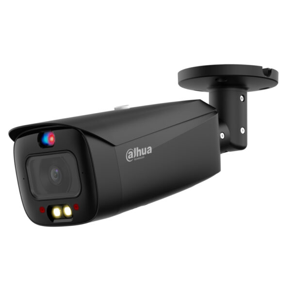 Tubular IP TiOC 2.0 H265 4M WDR Iluminación Dual LED30m/IR30m 2.8mm IP67 PoE AUDIO MIC/Altavoz E/S AI. Color negro - Imagen 2