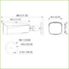 Tubular IP H265 4M FULL COLOR 2.0 WDR140dB Starlight LED70m 2.7-12VFM IP67 ePoE SD AUDIO MIC E/S AI - Imagen 4