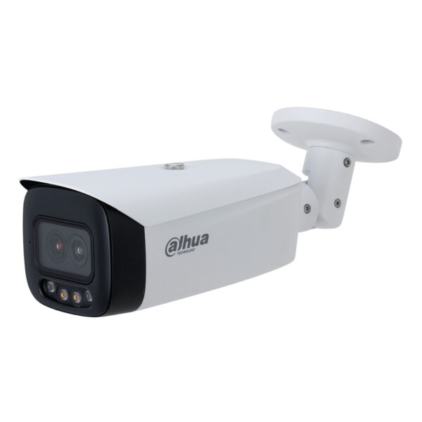 Tubular IP H265 4M DUAL-LENS FULL COLOR 2.0 dWDR Starlight IR50m/2LED 2.8mm IP67 ePoE AUDIO MIC E/S AI - Imagen 2