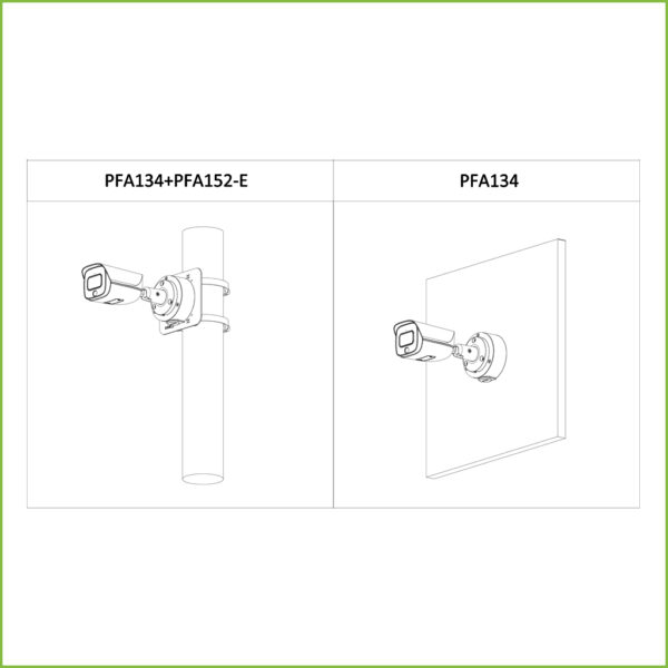 Tubular IP H265 5M FULL COLOR WDR IVS SMD LED30m 3.6mm IP67 PoE SD MIC AUDIO E/S AI - Imagen 3