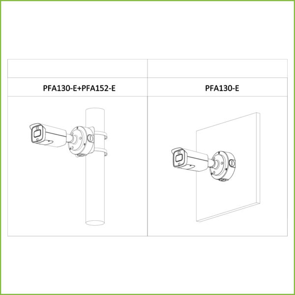 Tubular IP H265 5M SMART WDR Starlight+ IR60m + LED LUZ BLANCA 3.6mm IP67 PoE SD AUDIO E/S AI - Imagen 3