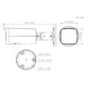 Tubular IP 8M H265 FULL COLOR WDR Iluminación Dual LED50m/IR60m 3.6mm IP67 PoE AUDIO MIC E/S AI - Imagen 3