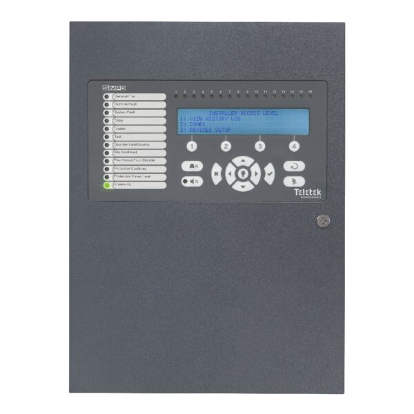 Central analógica SIMPO de 1 lazo ampliable a 2. Hasta 250 Dispositivos por lazo - Imagen 2