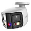 Tubular IP H265 2x4M TiOC 2.0 DUAL-LENS SPLICING WDR140dB LED20m/IR25m 2.8mm IP67 PoE SD AUDIO MIC E/S AI - Imagen 2