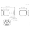 Tubular IP H265 2x4M TiOC 2.0 DUAL-LENS SPLICING WDR140dB LED20m/IR25m 2.8mm IP67 PoE SD AUDIO MIC E/S AI - Imagen 4