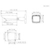 Tubular IP H265 8M 4K WDR Deeplight IR120m 8-32VFM IK10 IP67 ePoE SD AUDIO E/S AI - Imagen 3