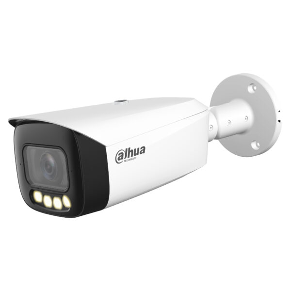 Tubular IP H265 8M FULL COLOR WDR140dB Starlight LED60m 3.6mm IP67 ePoE SD MIC AUDIO E/S AI - Imagen 2