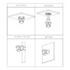 Domo IP H265 2M Iluminación Dual LED30m/IR30m 2.8mm IP67 AUDIO MIC WiFi AI - Imagen 3