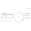 Domo IP H265 2M DN WDR Starlight IR30m 3.6mm IK10 IP67 PoE SD AI - Imagen 3