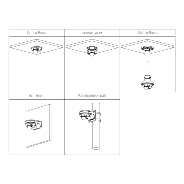 Domo IP H265 2M DN WDR Starlight IVS IR30m 2.8mm IK10 IP67 PoE SD MIC AUDIO E/S AI - Imagen 3