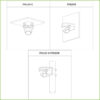 MiniDomo IP H265 AI 2M DN SMART WDR Starlight IVS SMD IR50m 2.8mm IP67 PoE SD MIC - Imagen 3