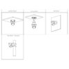 Domo IP H265 4M FULL COLOR 2xLED30m 2.8mm IP67 MIC WiFi AI - Imagen 3