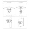 MiniDomo IP 4M H265 FULL COLOR WDR IVS SMD Iluminación Dual LED30m/IR30m 2.8mm IP67 PoE MIC AI - Imagen 3