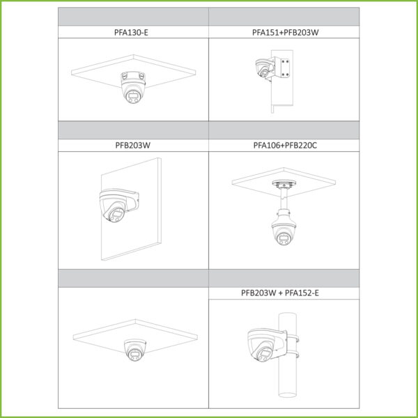 MiniDomo IP H265 AI 4M DN WDR140dB Starlight+ IR50m 2.8mm IP67 PoE MIC - Imagen 3