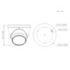 MiniDomo IP H265 4M WDR140dB Deeplight IR40m 2.7-12VFM IP67 PoE MIC AI - Imagen 3