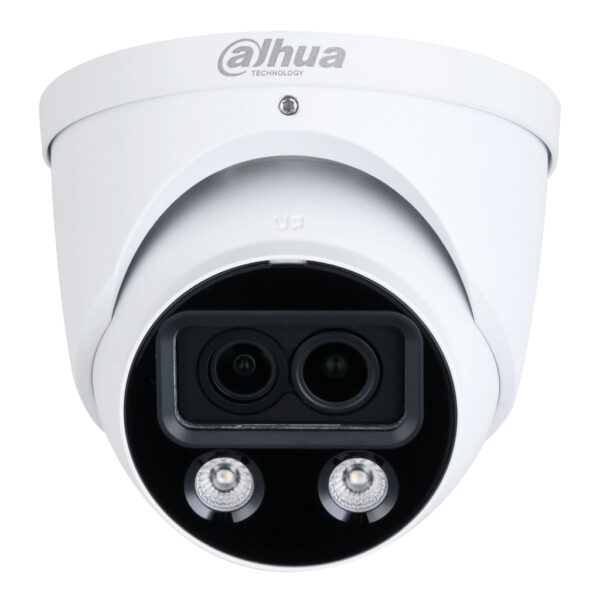 MiniDomo IP H265 4M DUAL-LENS FULL COLOR 2.0 dWDR Starlight IR50m/2LED 2.8mm IP67 ePoE AUDIO MIC E/S AI - Imagen 2